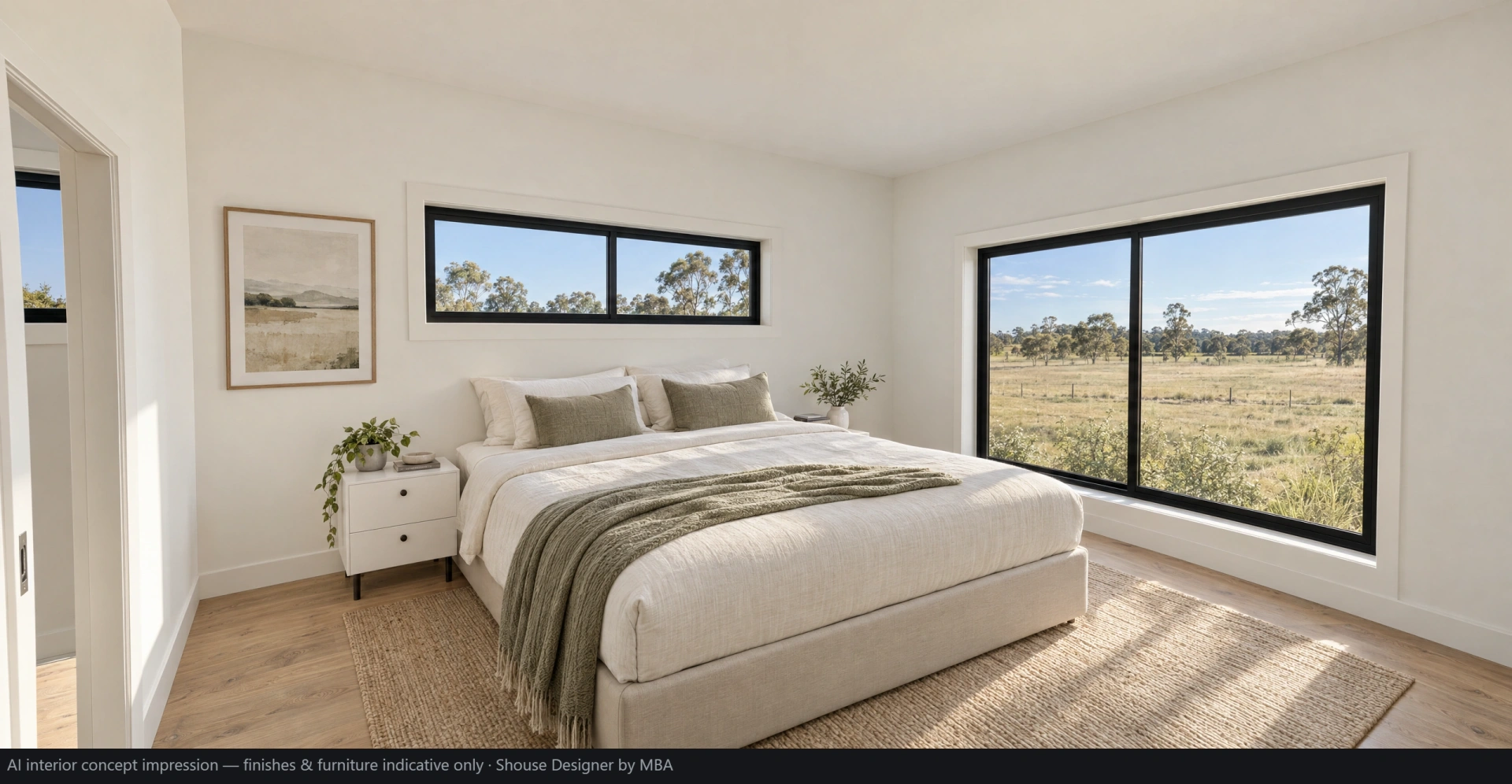Shed Home #09 — Master Bedroom