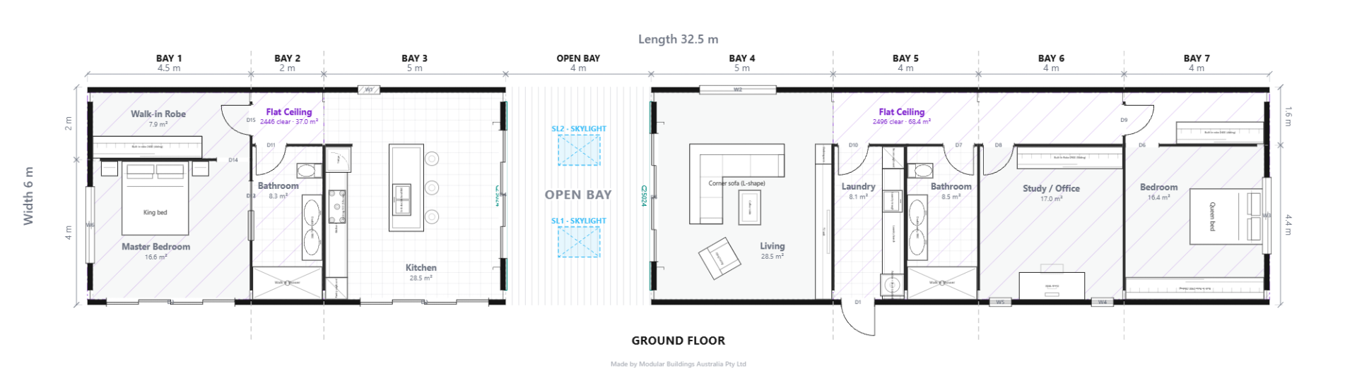 Shed Home #10 ground floor concept plan