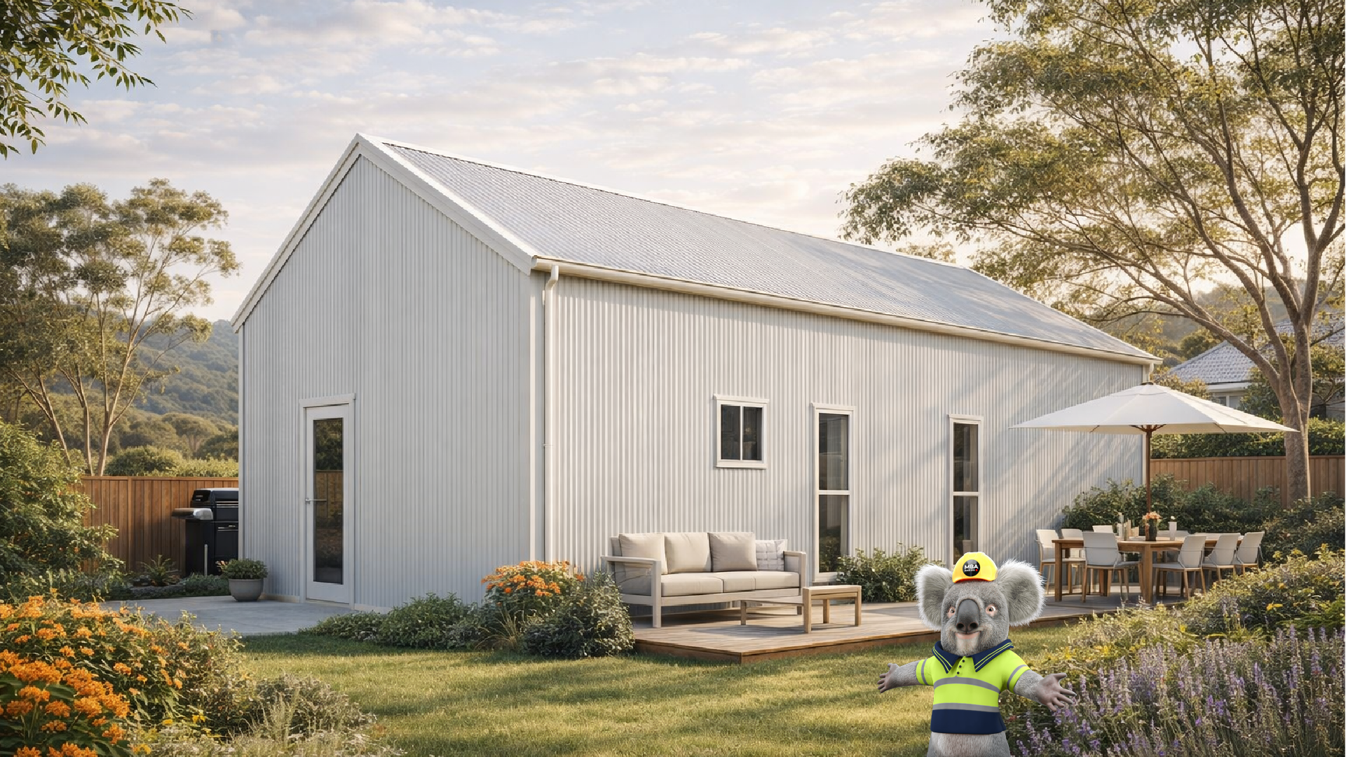 Shed home design render